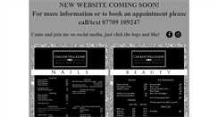 Desktop Screenshot of allaboutnails.co.uk